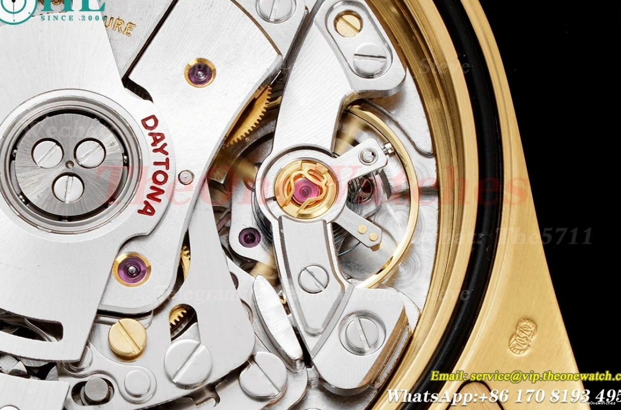 White KING 116508 40mm Daytona Stk YG YG SA4130 0112